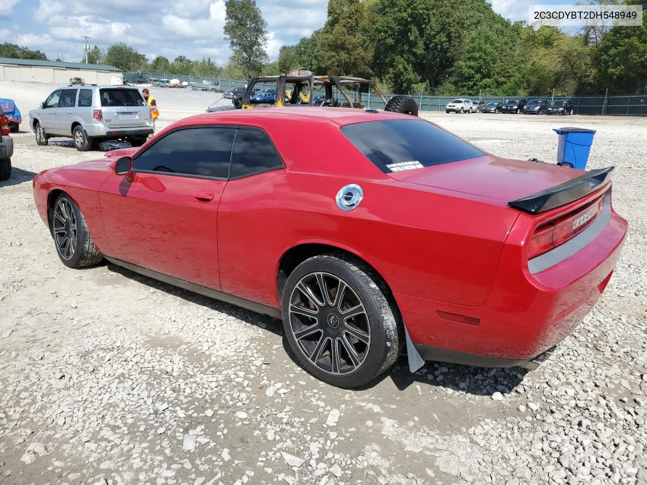 2013 Dodge Challenger R/T VIN: 2C3CDYBT2DH548949 Lot: 74070414