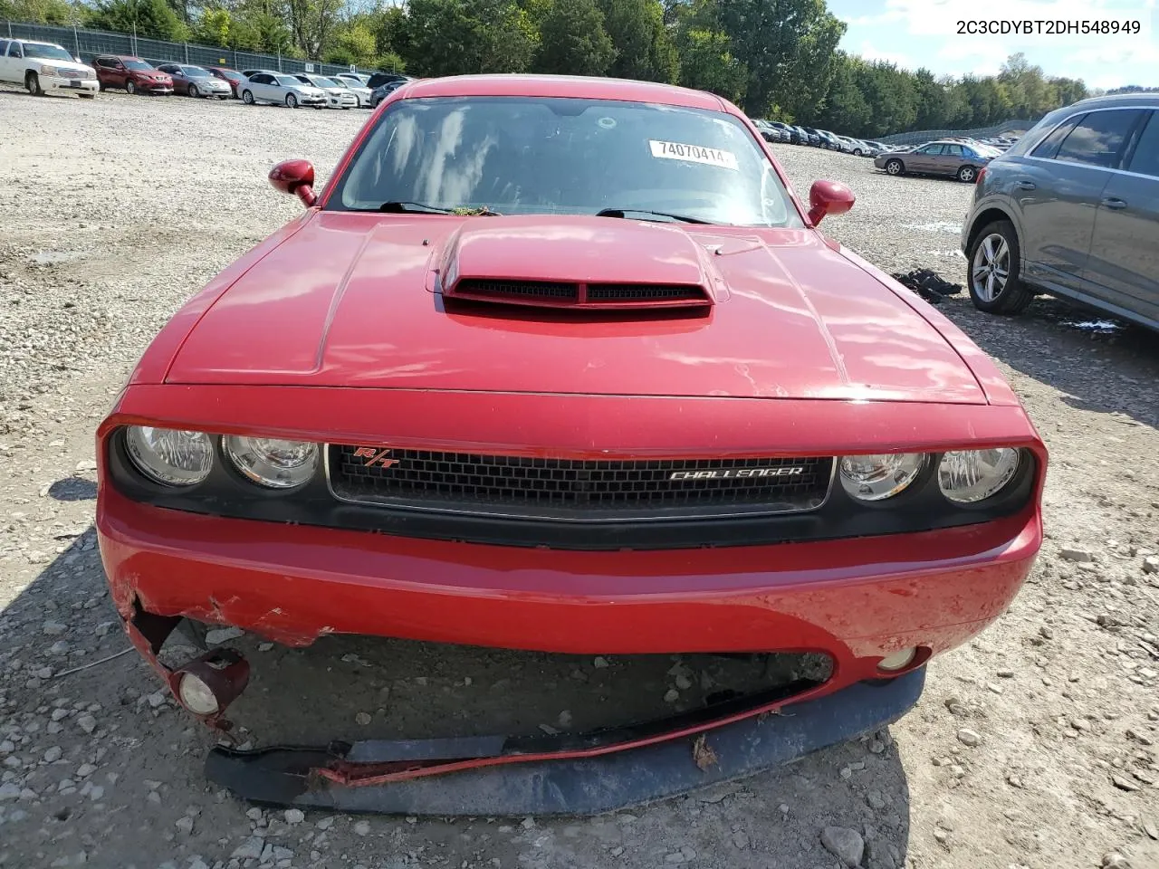 2013 Dodge Challenger R/T VIN: 2C3CDYBT2DH548949 Lot: 74070414