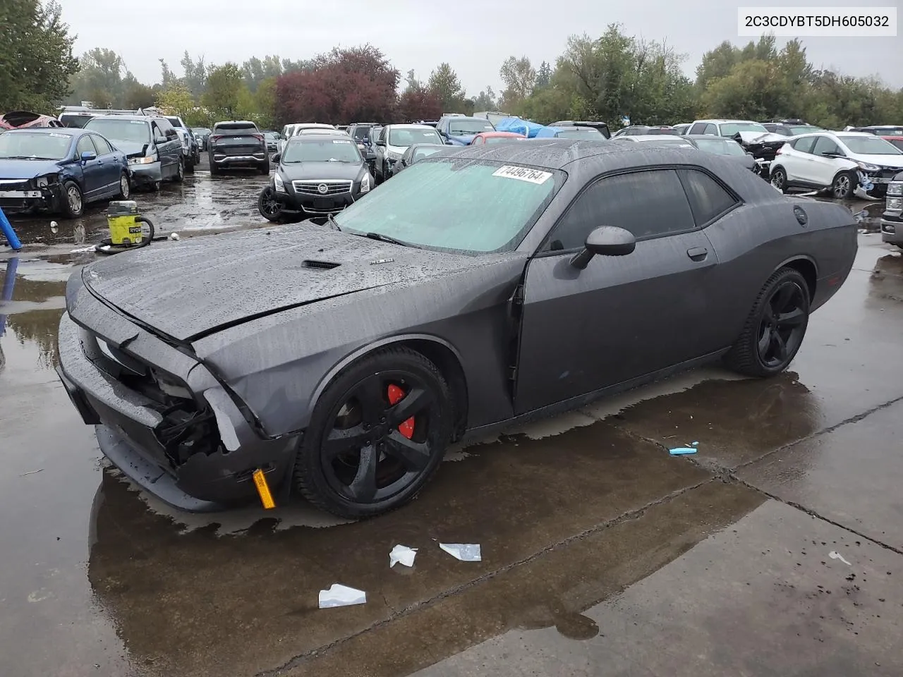 2013 Dodge Challenger R/T VIN: 2C3CDYBT5DH605032 Lot: 74496764