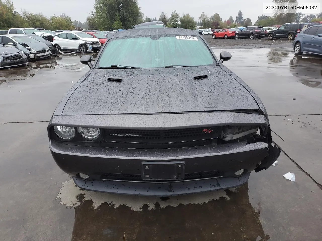 2013 Dodge Challenger R/T VIN: 2C3CDYBT5DH605032 Lot: 74496764