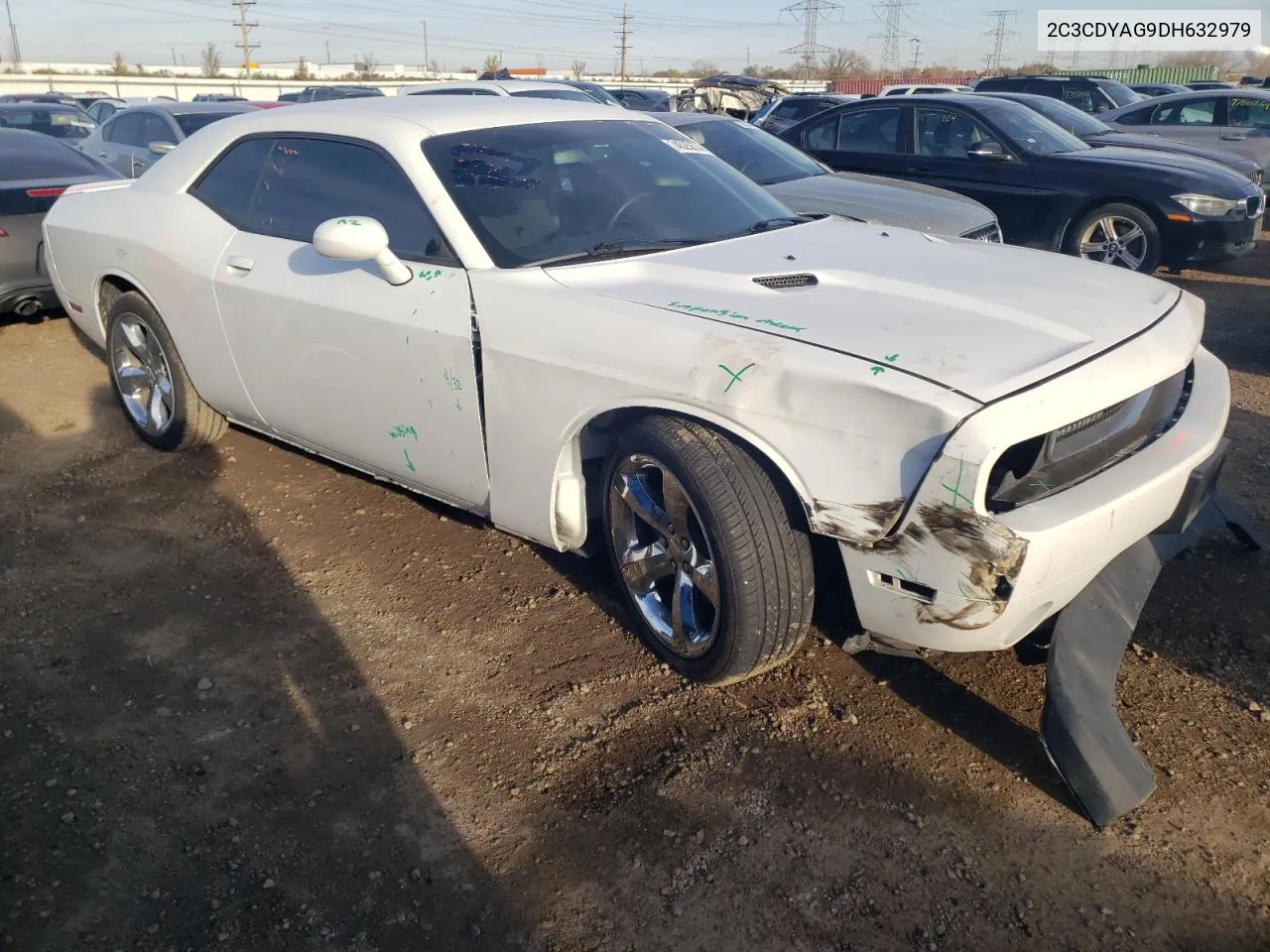 2C3CDYAG9DH632979 2013 Dodge Challenger Sxt