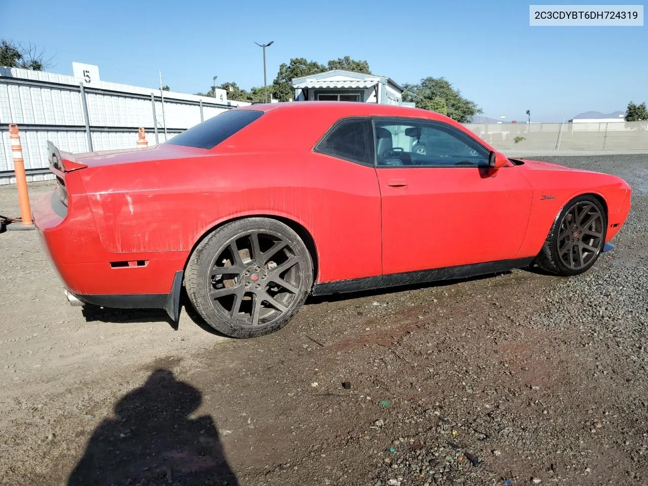 2013 Dodge Challenger R/T VIN: 2C3CDYBT6DH724319 Lot: 75309524