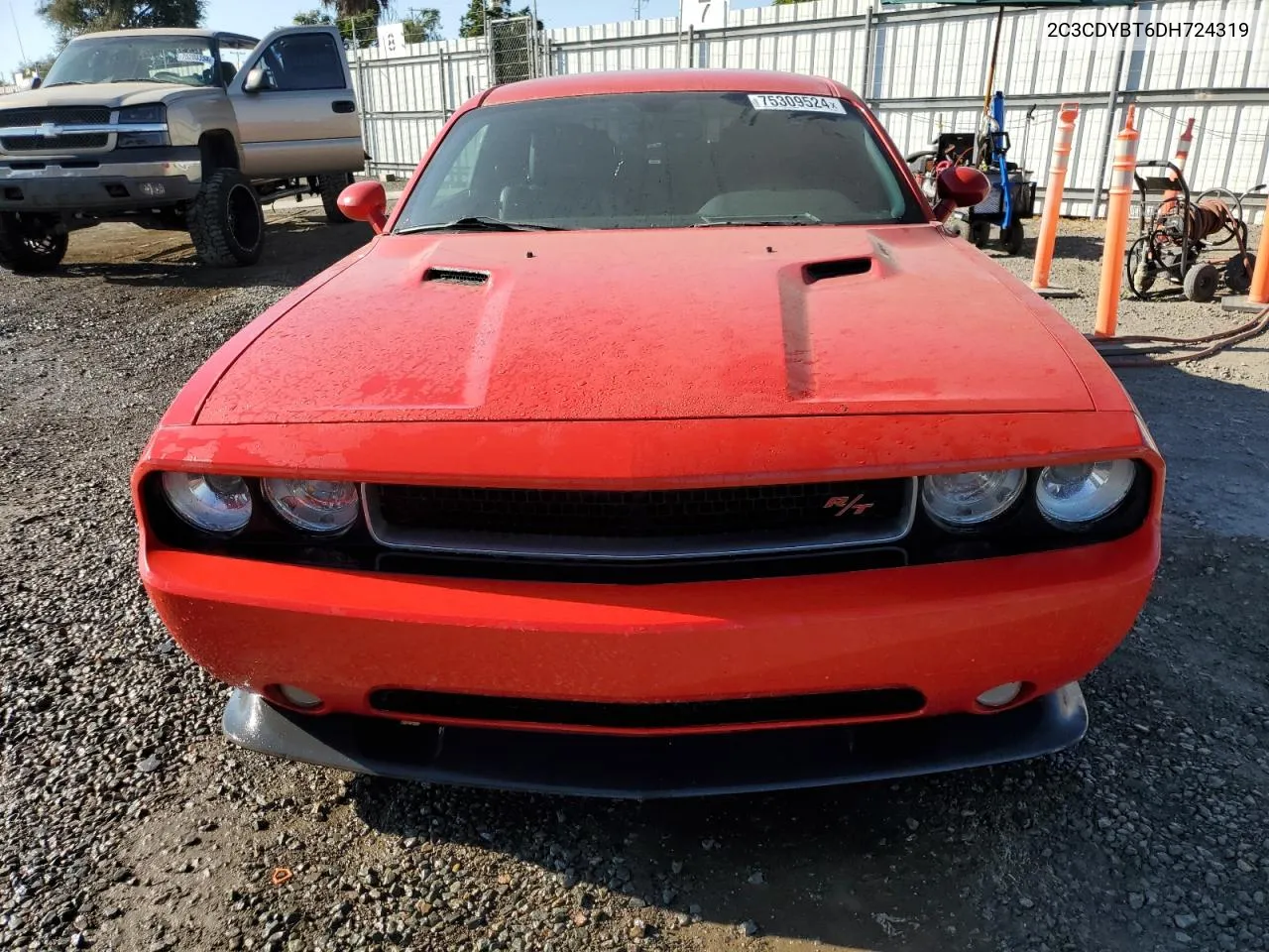 2013 Dodge Challenger R/T VIN: 2C3CDYBT6DH724319 Lot: 75309524