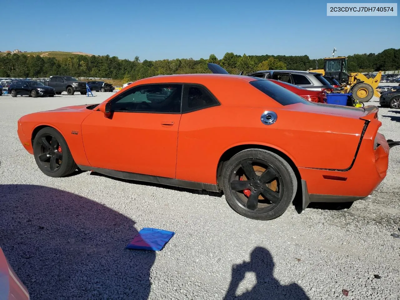 2013 Dodge Challenger Srt-8 VIN: 2C3CDYCJ7DH740574 Lot: 75485104