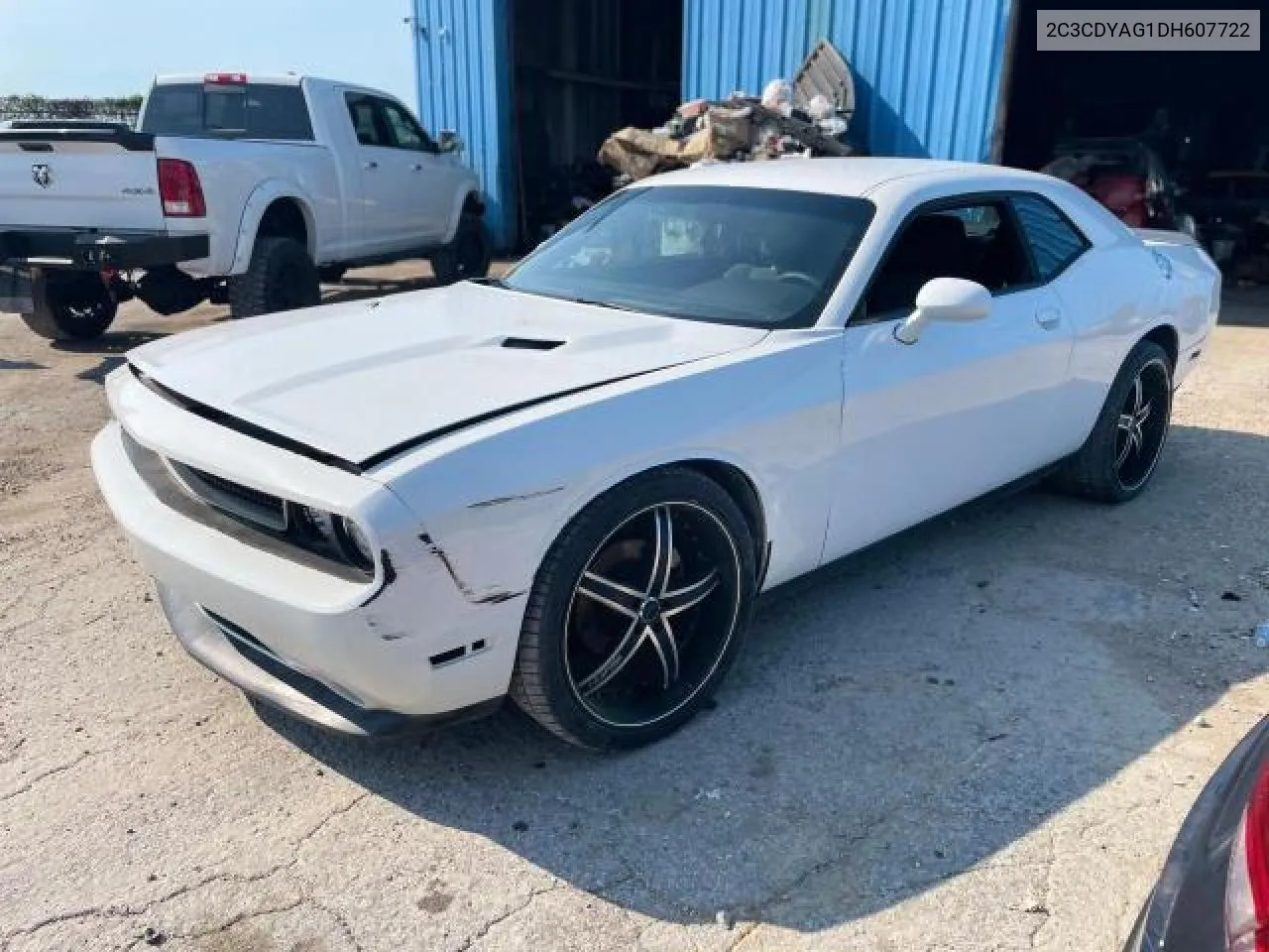 2013 Dodge Challenger Sxt VIN: 2C3CDYAG1DH607722 Lot: 75570584