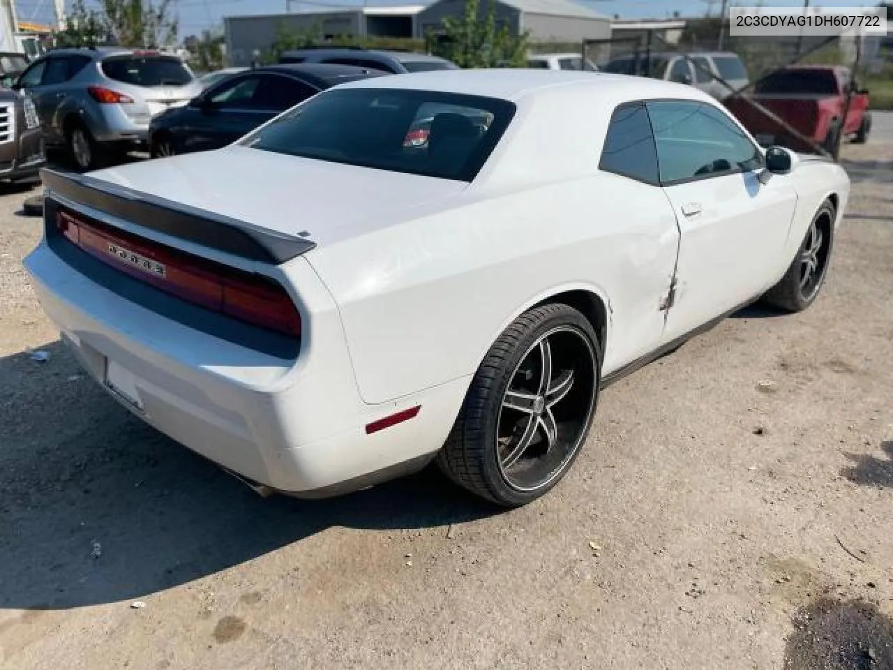 2013 Dodge Challenger Sxt VIN: 2C3CDYAG1DH607722 Lot: 75570584