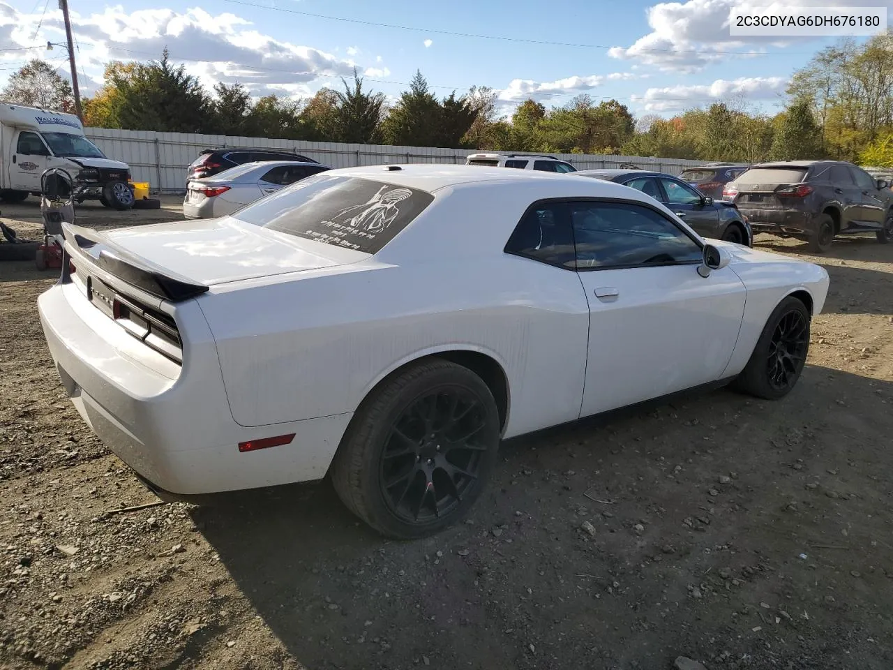 2013 Dodge Challenger Sxt VIN: 2C3CDYAG6DH676180 Lot: 76055914