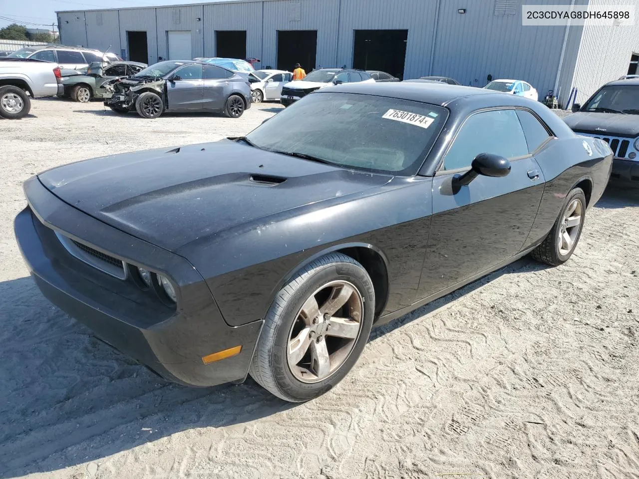 2013 Dodge Challenger Sxt VIN: 2C3CDYAG8DH645898 Lot: 76301874