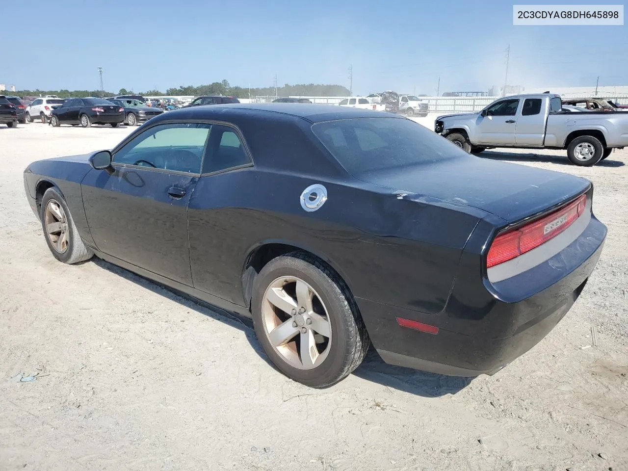 2013 Dodge Challenger Sxt VIN: 2C3CDYAG8DH645898 Lot: 76301874