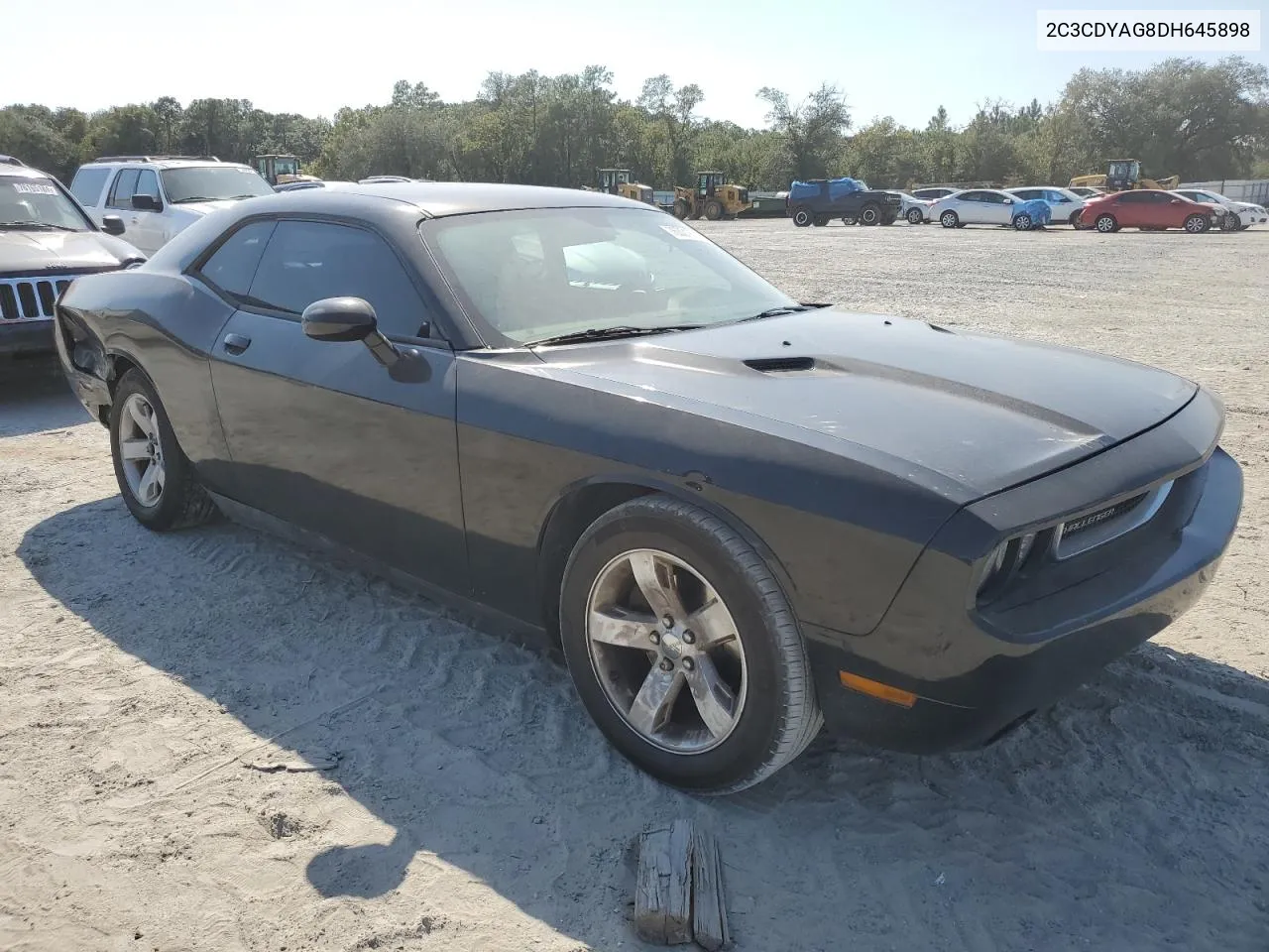 2013 Dodge Challenger Sxt VIN: 2C3CDYAG8DH645898 Lot: 76301874