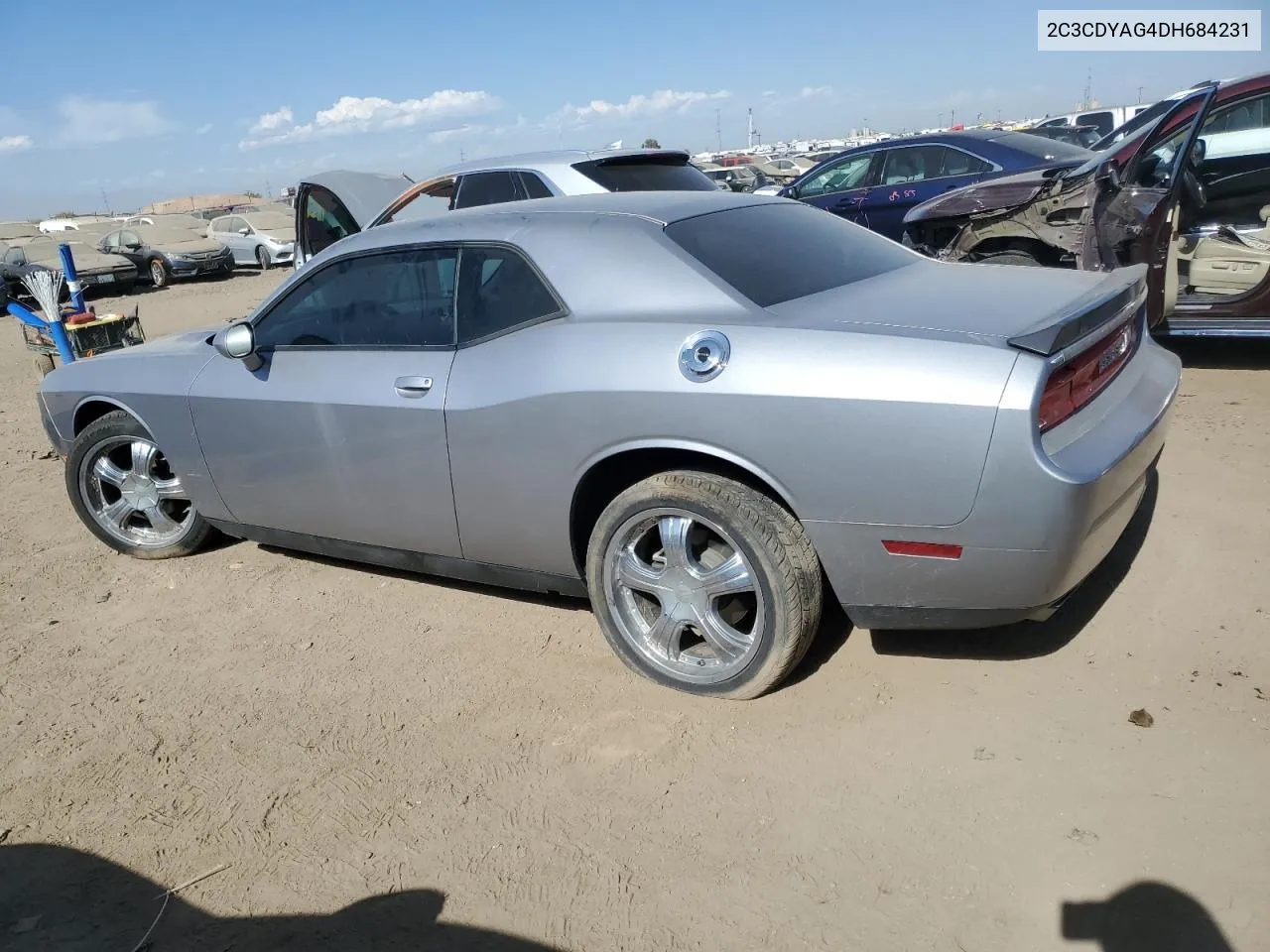 2C3CDYAG4DH684231 2013 Dodge Challenger Sxt