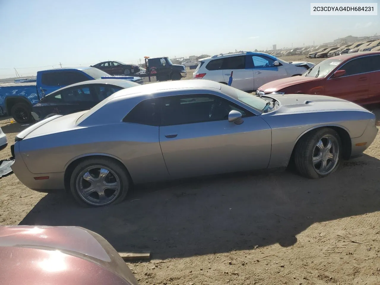 2C3CDYAG4DH684231 2013 Dodge Challenger Sxt