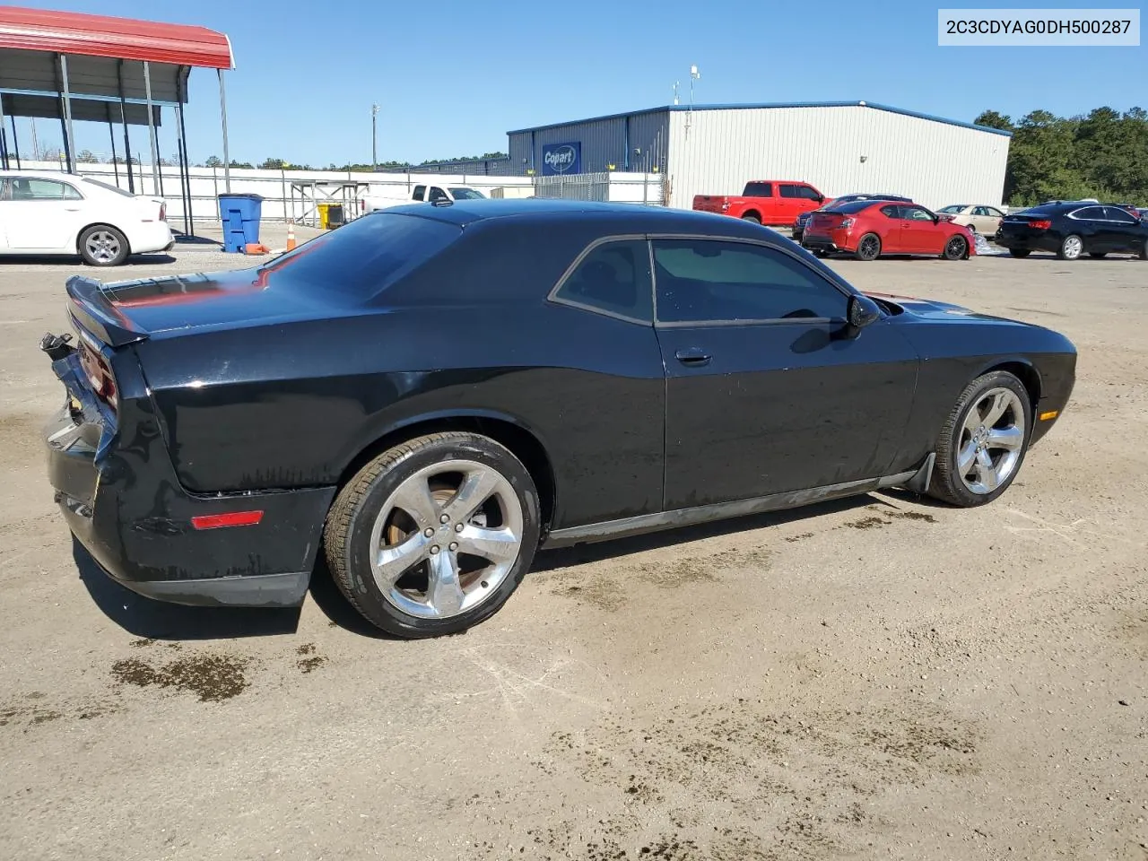 2013 Dodge Challenger Sxt VIN: 2C3CDYAG0DH500287 Lot: 76939094