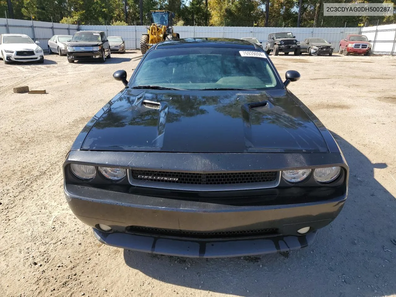 2C3CDYAG0DH500287 2013 Dodge Challenger Sxt