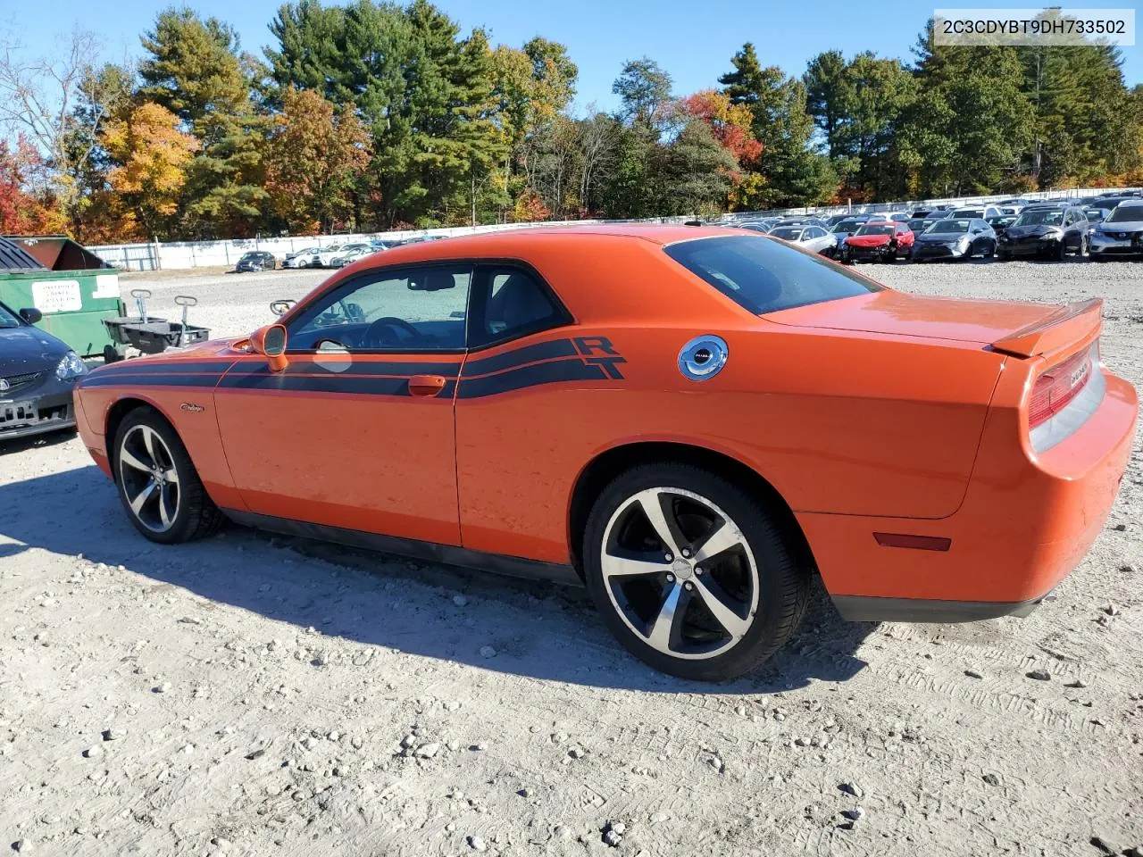 2C3CDYBT9DH733502 2013 Dodge Challenger R/T