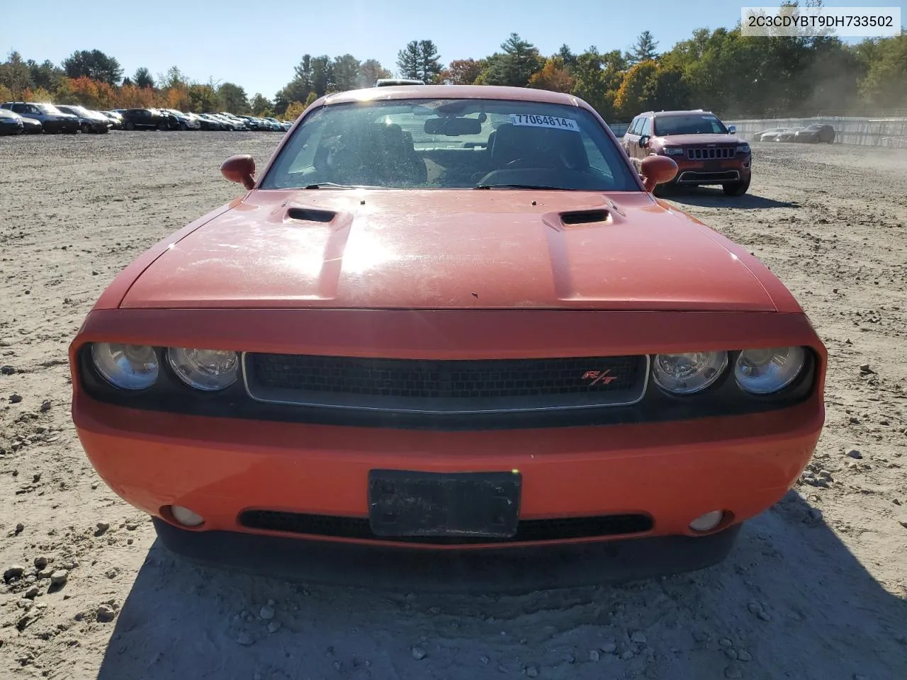 2013 Dodge Challenger R/T VIN: 2C3CDYBT9DH733502 Lot: 77064814