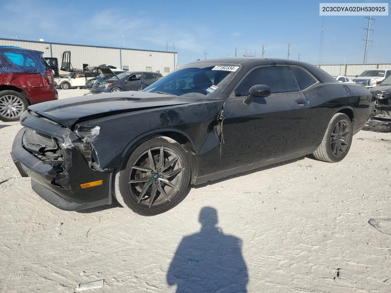 2013 Dodge Challenger Sxt VIN: 2C3CDYAG2DH530925 Lot: 77192334