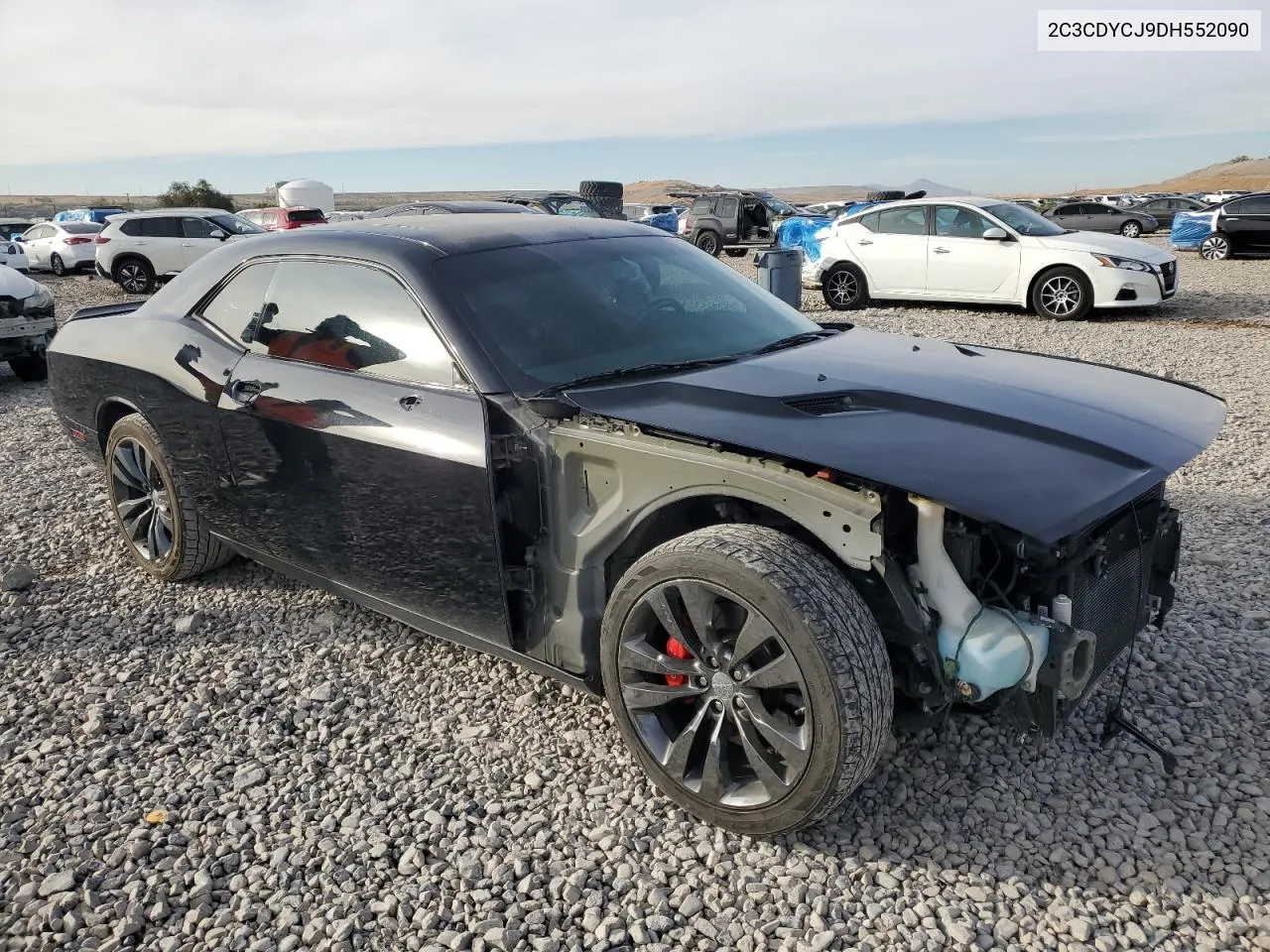 2013 Dodge Challenger Srt-8 VIN: 2C3CDYCJ9DH552090 Lot: 77207574