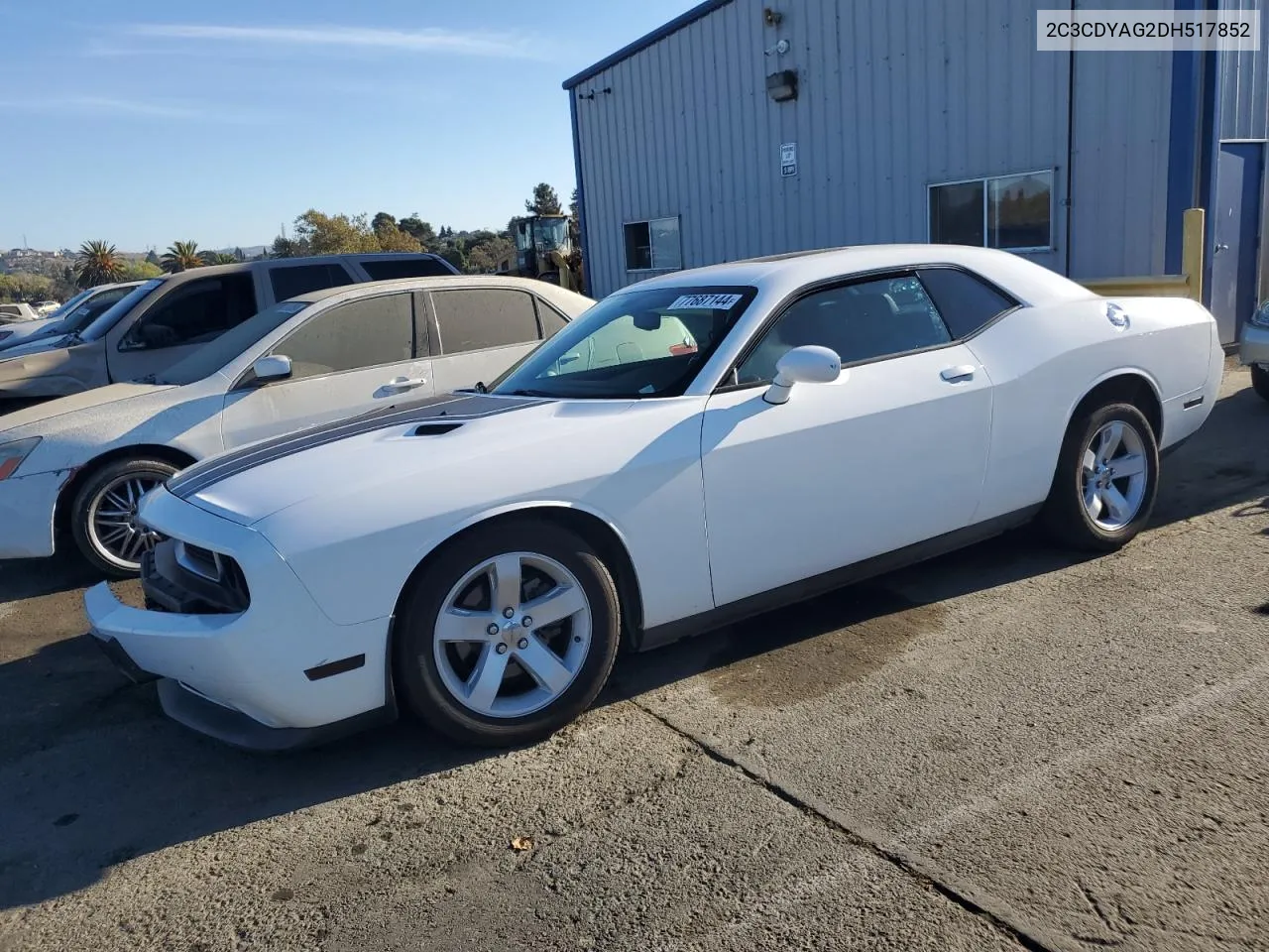 2013 Dodge Challenger Sxt VIN: 2C3CDYAG2DH517852 Lot: 77687144