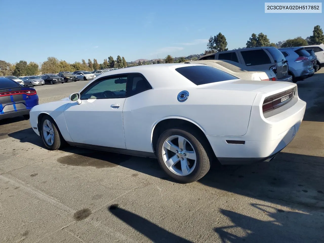 2013 Dodge Challenger Sxt VIN: 2C3CDYAG2DH517852 Lot: 77687144