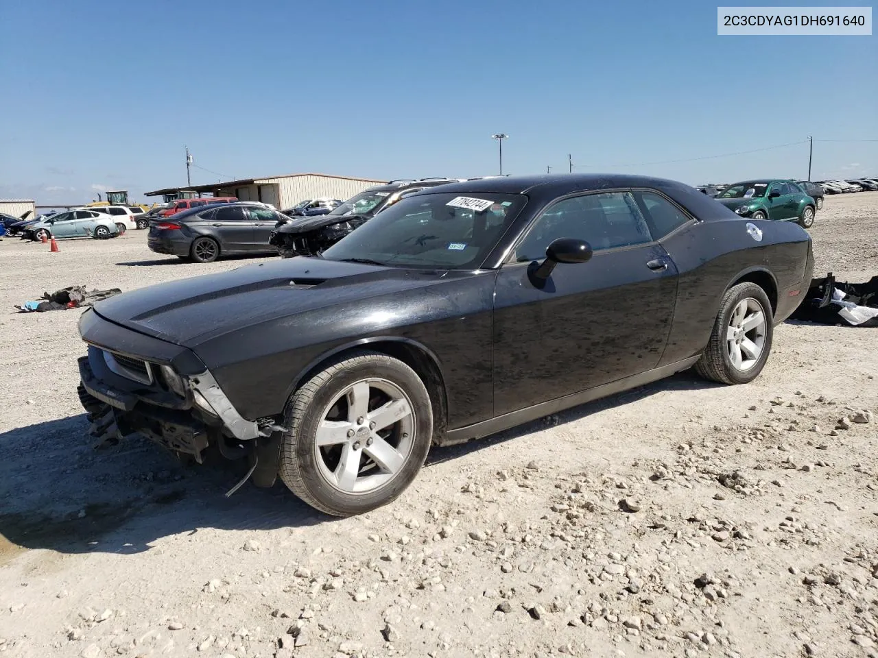 2013 Dodge Challenger Sxt VIN: 2C3CDYAG1DH691640 Lot: 77842744