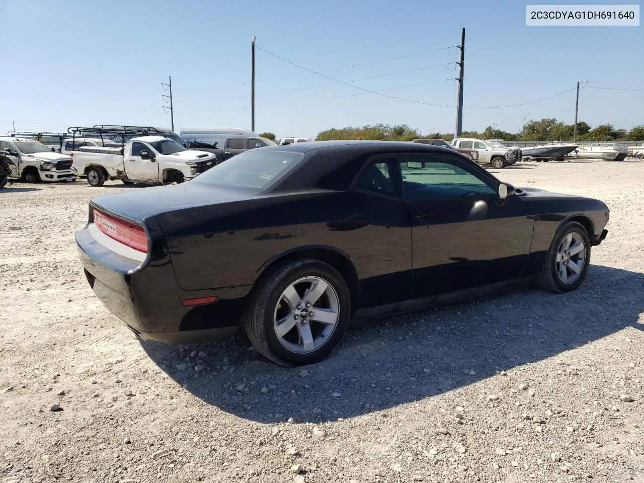 2013 Dodge Challenger Sxt VIN: 2C3CDYAG1DH691640 Lot: 77842744