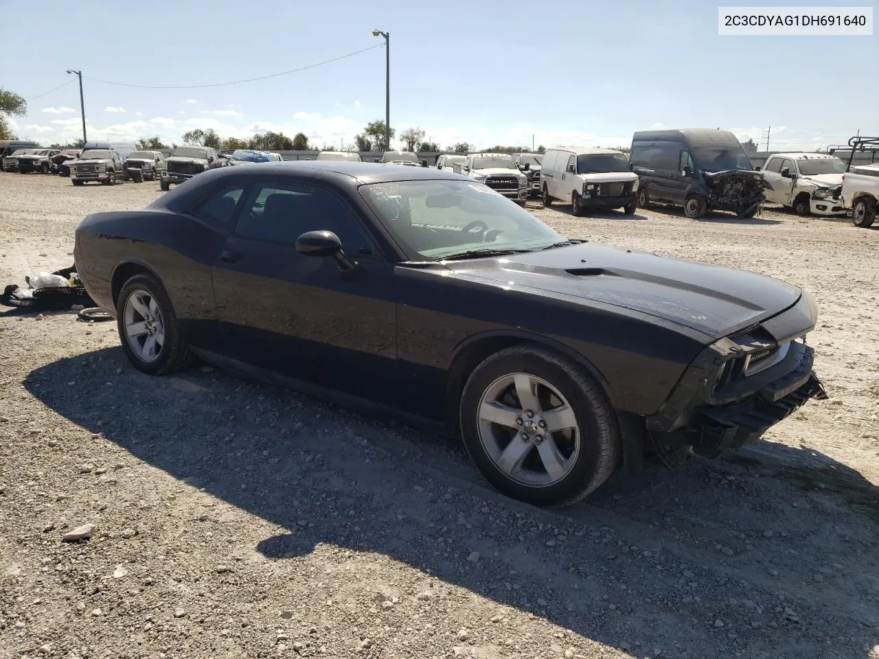 2013 Dodge Challenger Sxt VIN: 2C3CDYAG1DH691640 Lot: 77842744