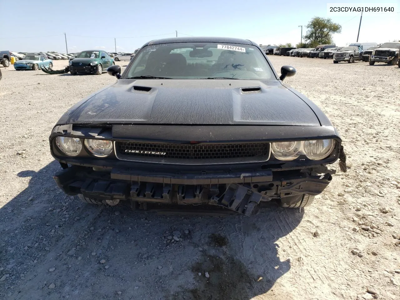 2013 Dodge Challenger Sxt VIN: 2C3CDYAG1DH691640 Lot: 77842744