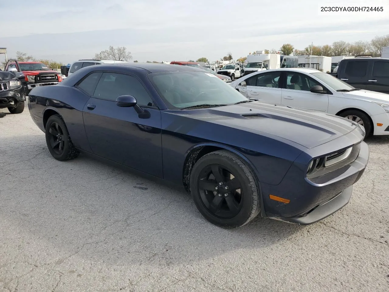 2C3CDYAG0DH724465 2013 Dodge Challenger Sxt