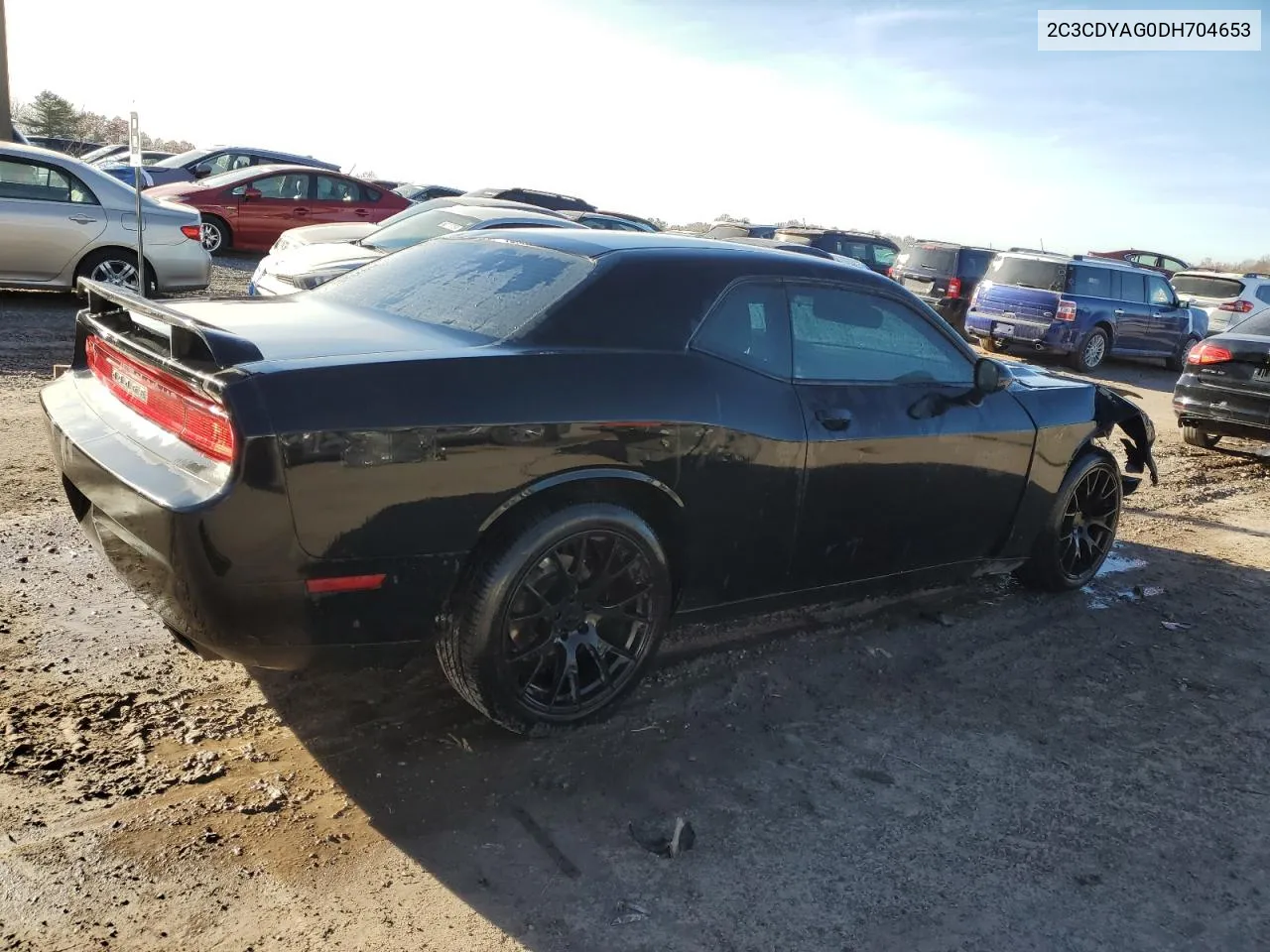 2013 Dodge Challenger Sxt VIN: 2C3CDYAG0DH704653 Lot: 78983674