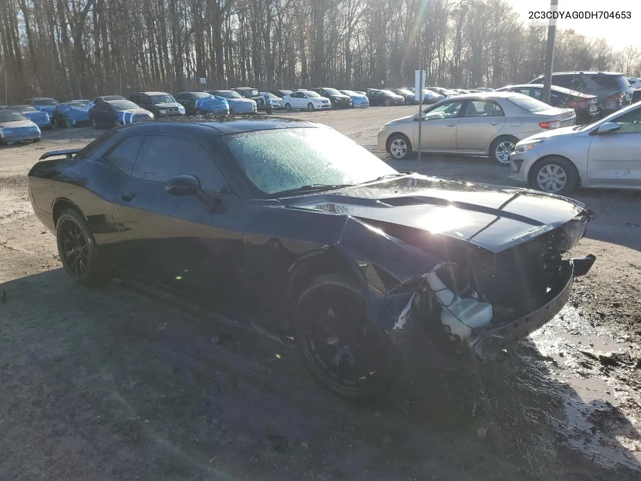 2013 Dodge Challenger Sxt VIN: 2C3CDYAG0DH704653 Lot: 78983674