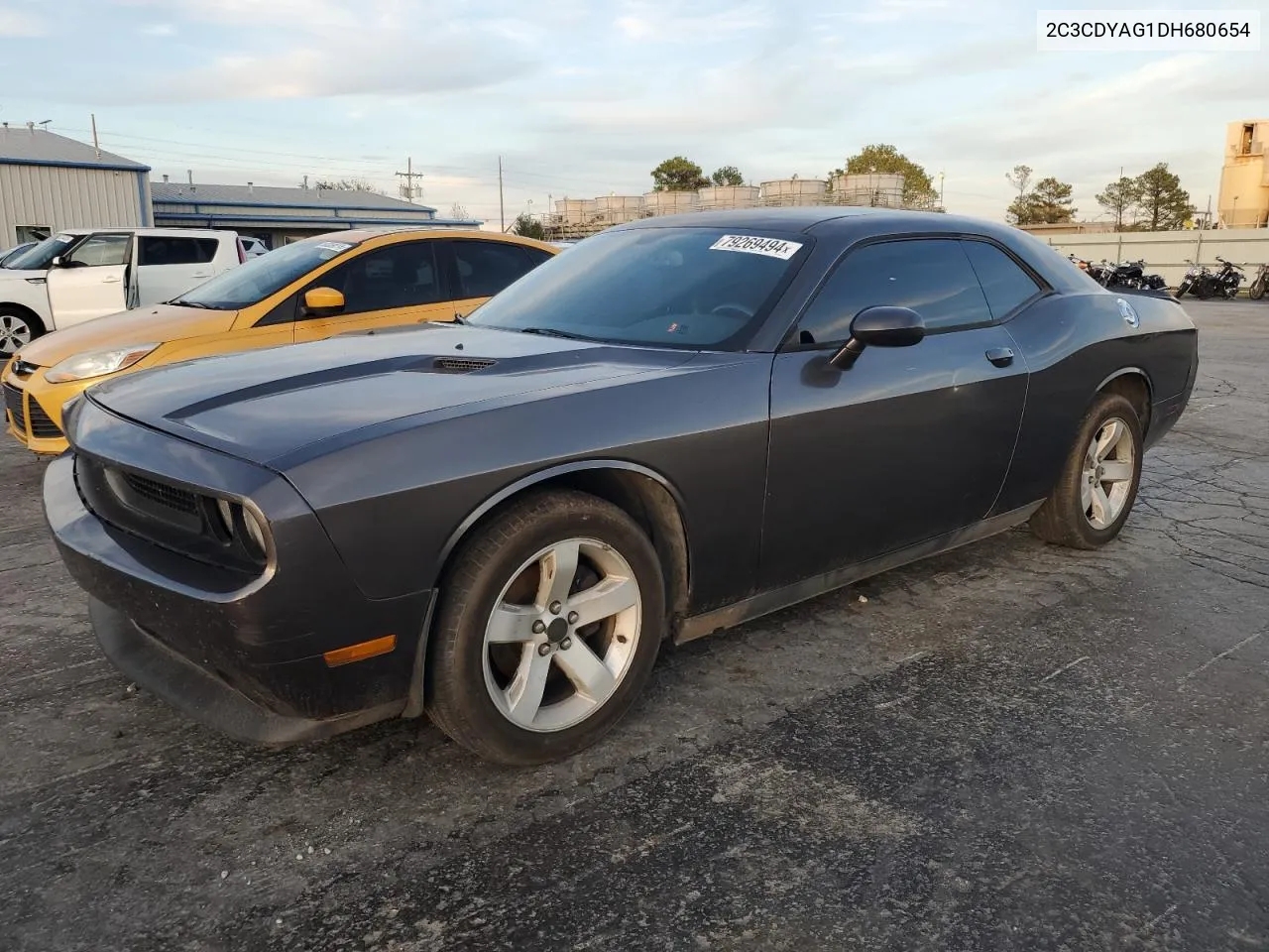 2013 Dodge Challenger Sxt VIN: 2C3CDYAG1DH680654 Lot: 79269494