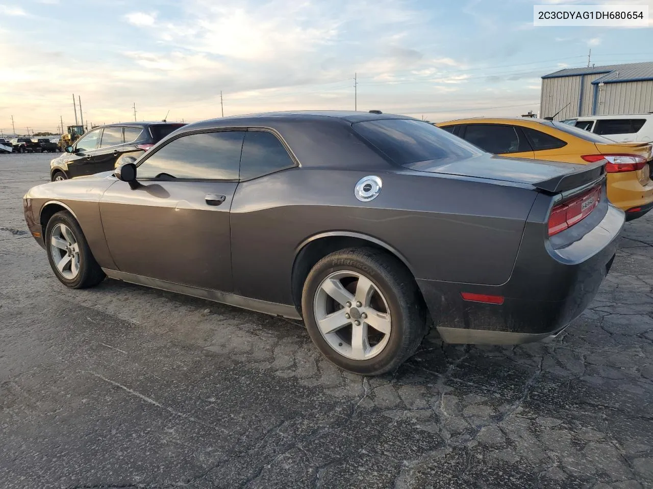 2013 Dodge Challenger Sxt VIN: 2C3CDYAG1DH680654 Lot: 79269494