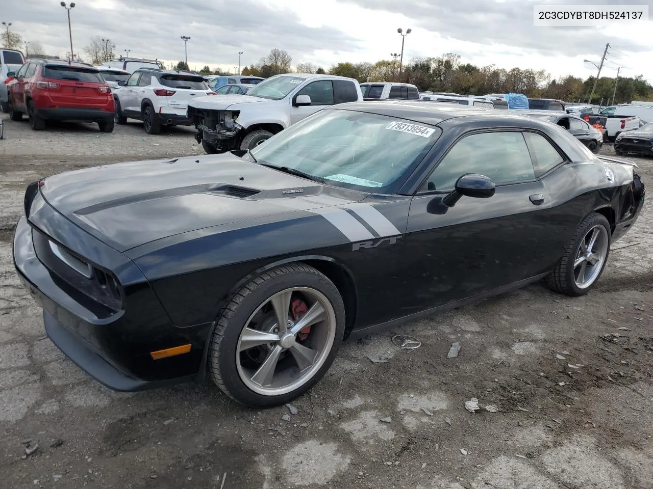 2013 Dodge Challenger R/T VIN: 2C3CDYBT8DH524137 Lot: 79313954