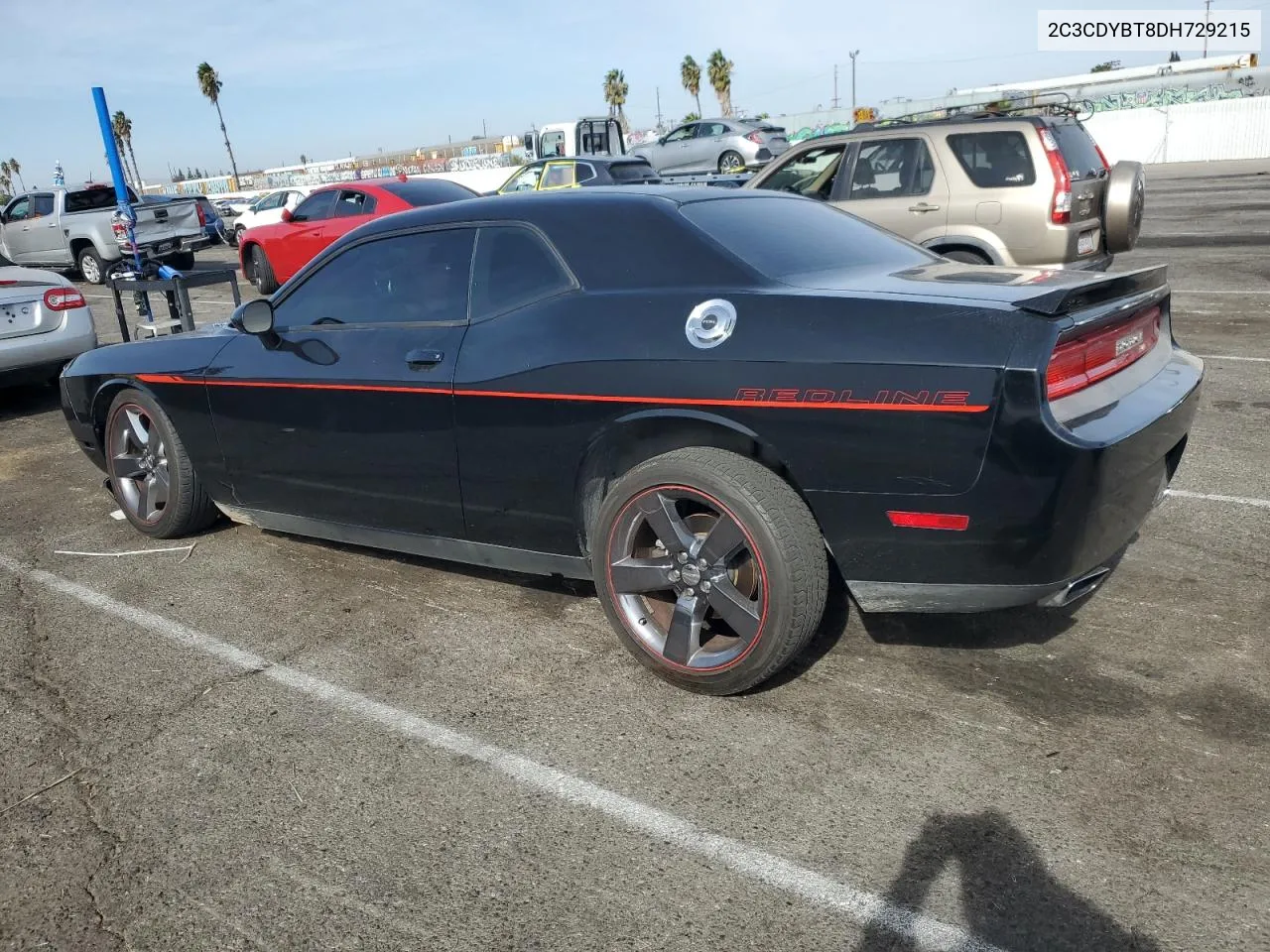 2013 Dodge Challenger R/T VIN: 2C3CDYBT8DH729215 Lot: 79692754