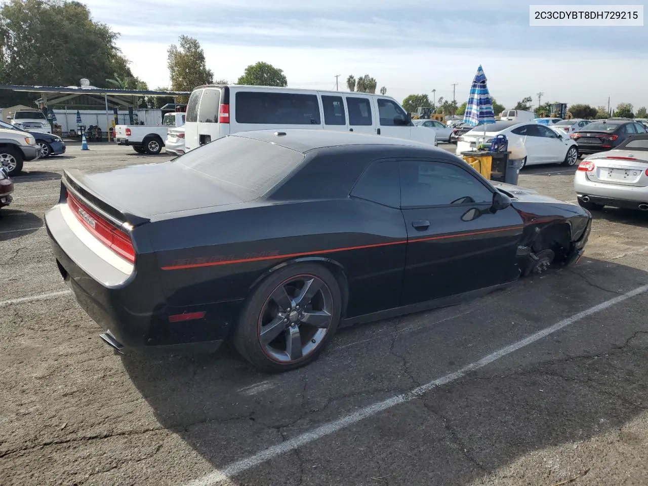 2013 Dodge Challenger R/T VIN: 2C3CDYBT8DH729215 Lot: 79692754