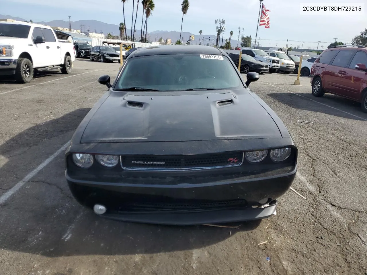 2013 Dodge Challenger R/T VIN: 2C3CDYBT8DH729215 Lot: 79692754