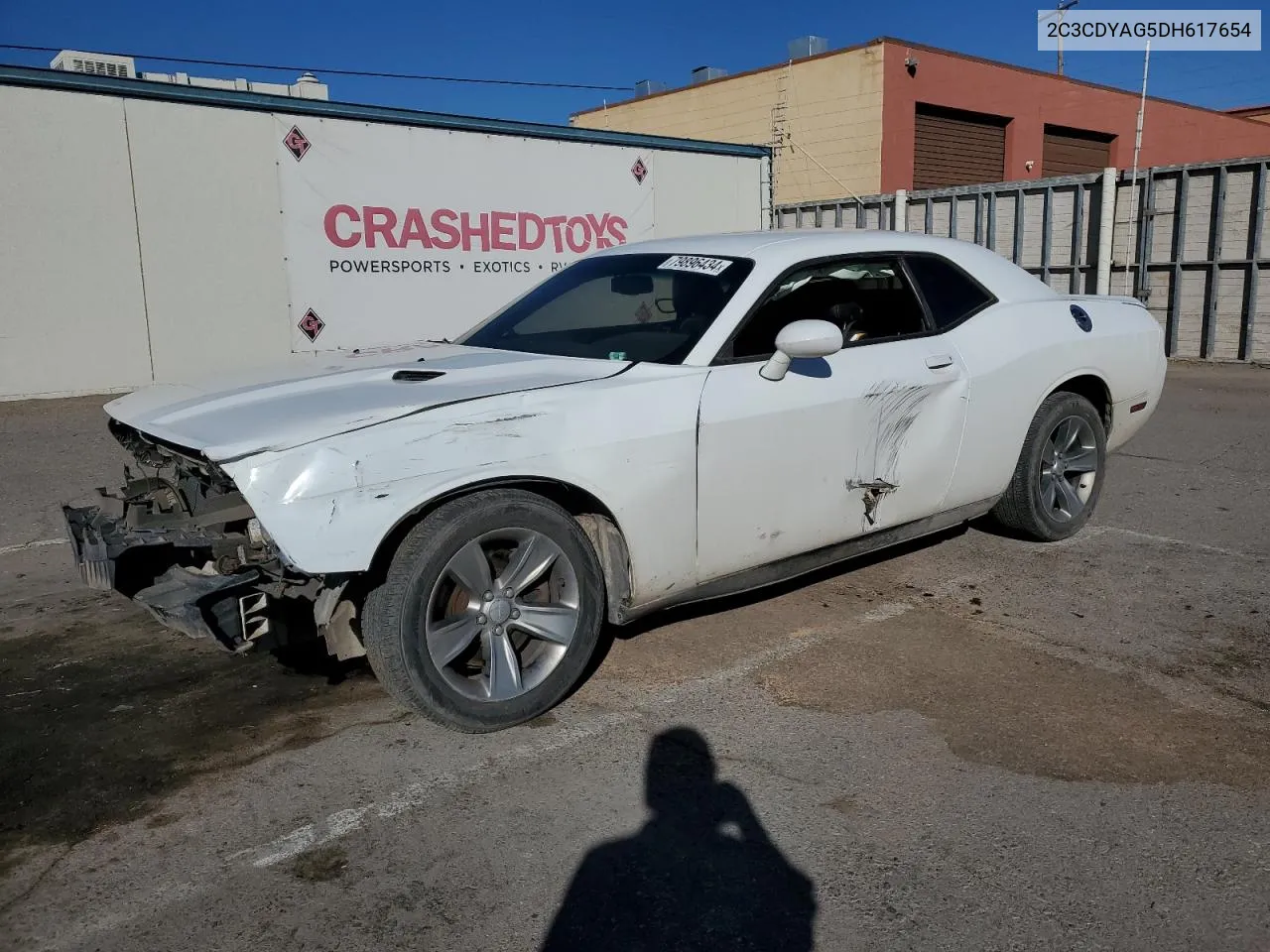 2013 Dodge Challenger Sxt VIN: 2C3CDYAG5DH617654 Lot: 79896434