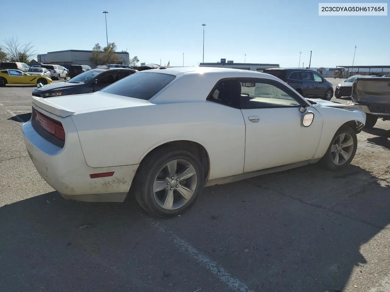 2013 Dodge Challenger Sxt VIN: 2C3CDYAG5DH617654 Lot: 79896434