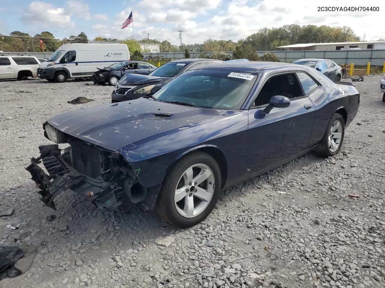 2013 Dodge Challenger Sxt VIN: 2C3CDYAG4DH704400 Lot: 80083314