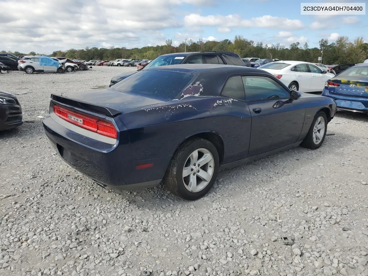 2013 Dodge Challenger Sxt VIN: 2C3CDYAG4DH704400 Lot: 80083314