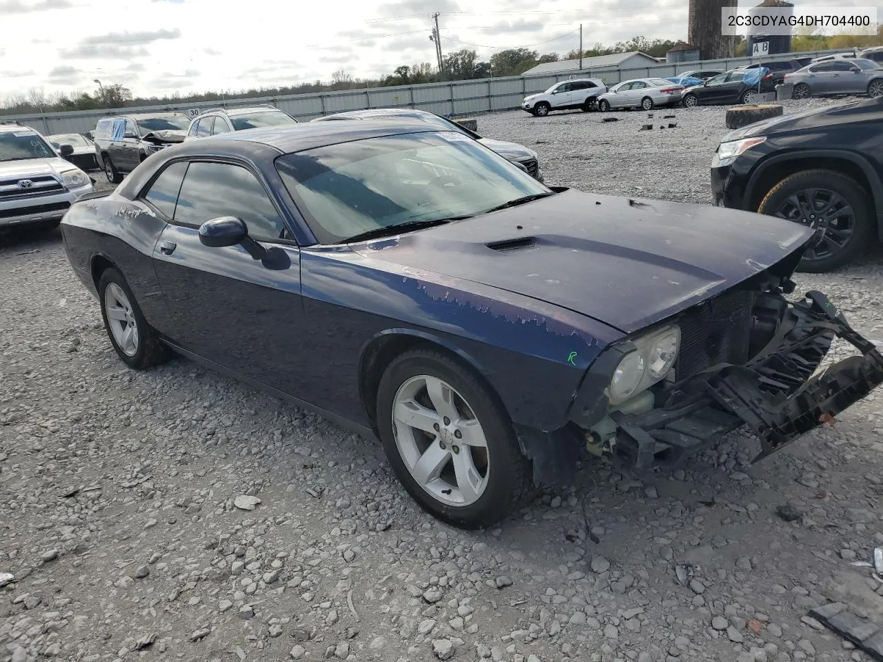 2013 Dodge Challenger Sxt VIN: 2C3CDYAG4DH704400 Lot: 80083314