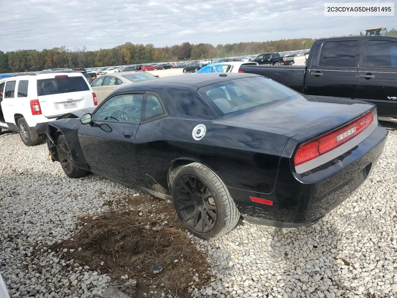 2013 Dodge Challenger Sxt VIN: 2C3CDYAG5DH581495 Lot: 80473924