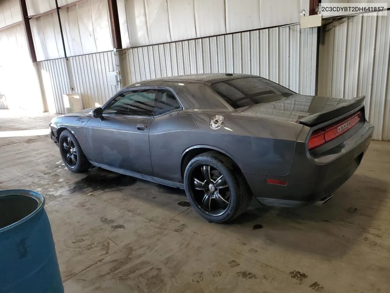 2013 Dodge Challenger R/T VIN: 2C3CDYBT2DH641857 Lot: 80526994