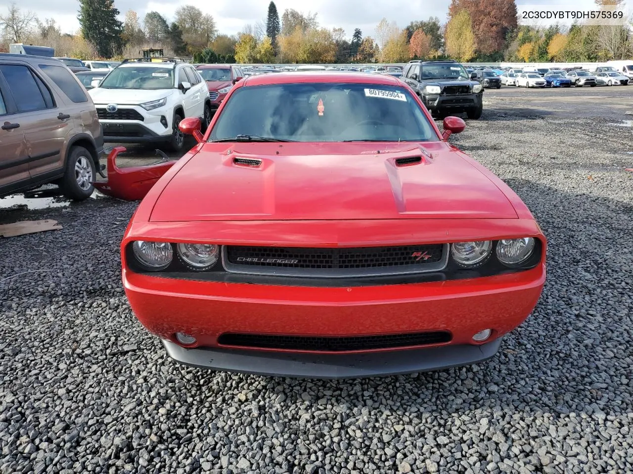 2013 Dodge Challenger R/T VIN: 2C3CDYBT9DH575369 Lot: 80795904