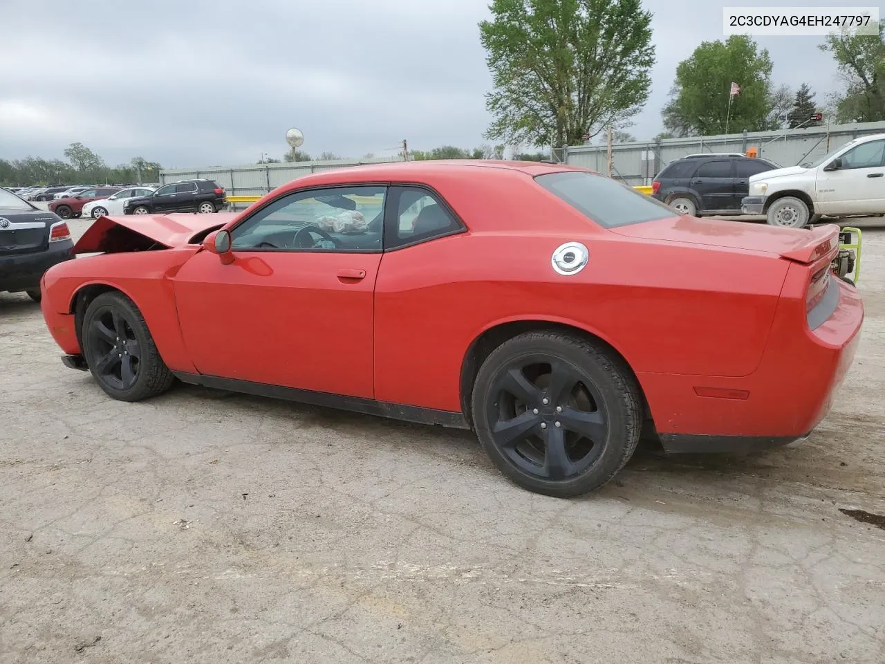 2014 Dodge Challenger Sxt VIN: 2C3CDYAG4EH247797 Lot: 50621344