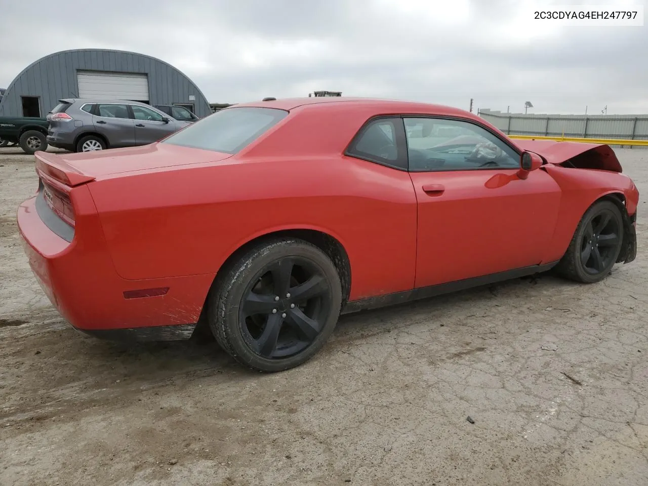 2C3CDYAG4EH247797 2014 Dodge Challenger Sxt