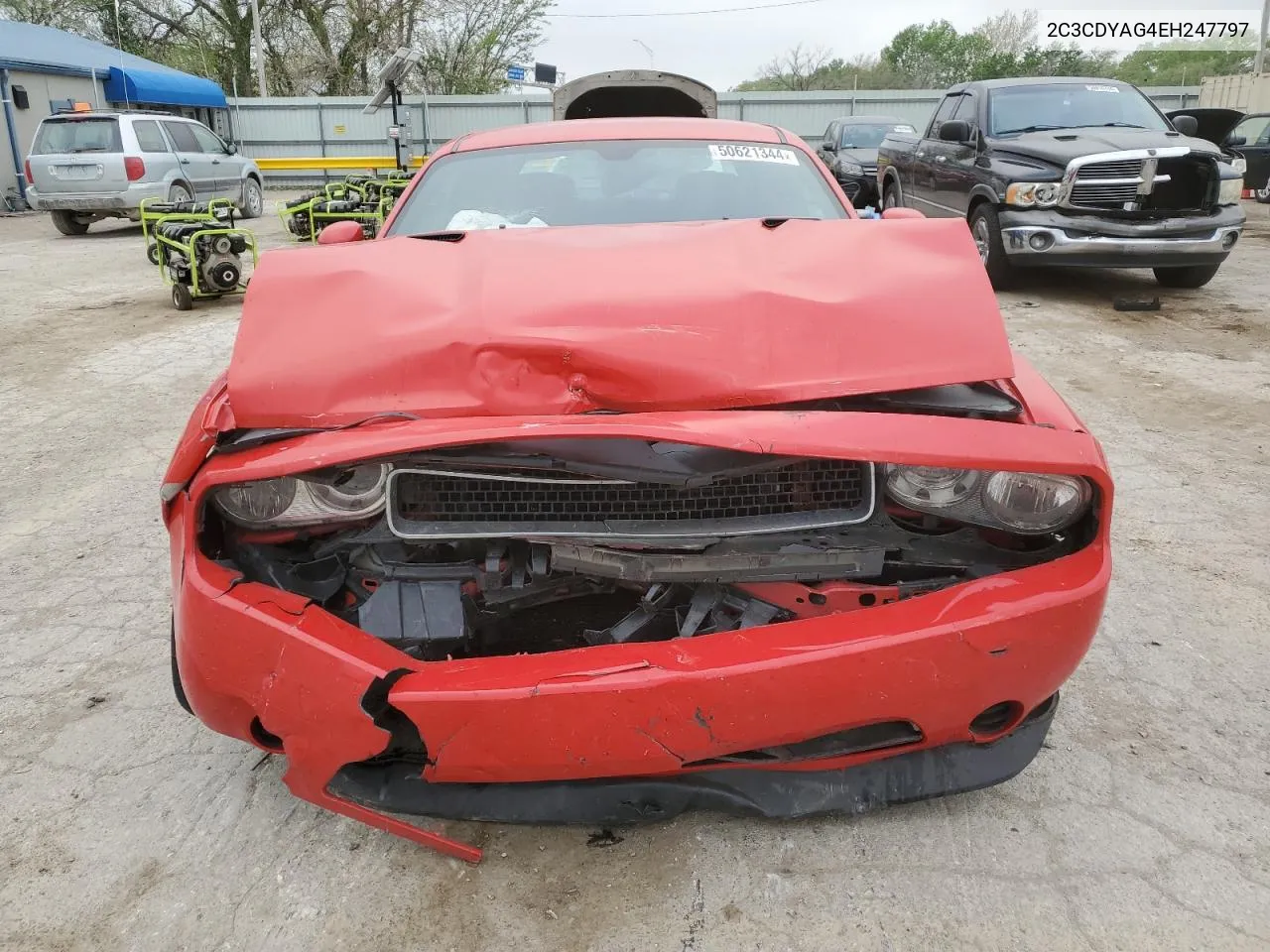 2014 Dodge Challenger Sxt VIN: 2C3CDYAG4EH247797 Lot: 50621344