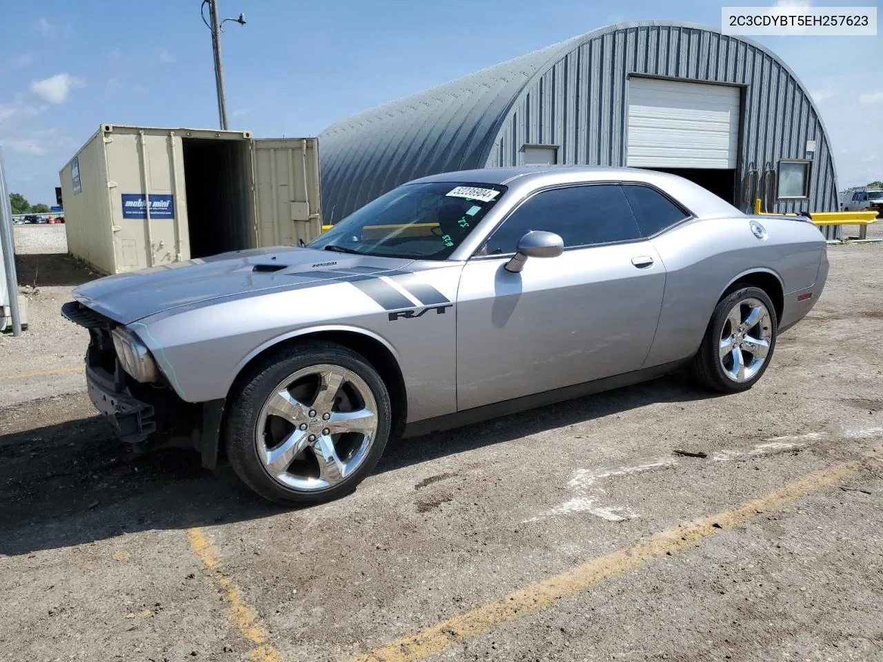 2014 Dodge Challenger R/T VIN: 2C3CDYBT5EH257623 Lot: 52236904