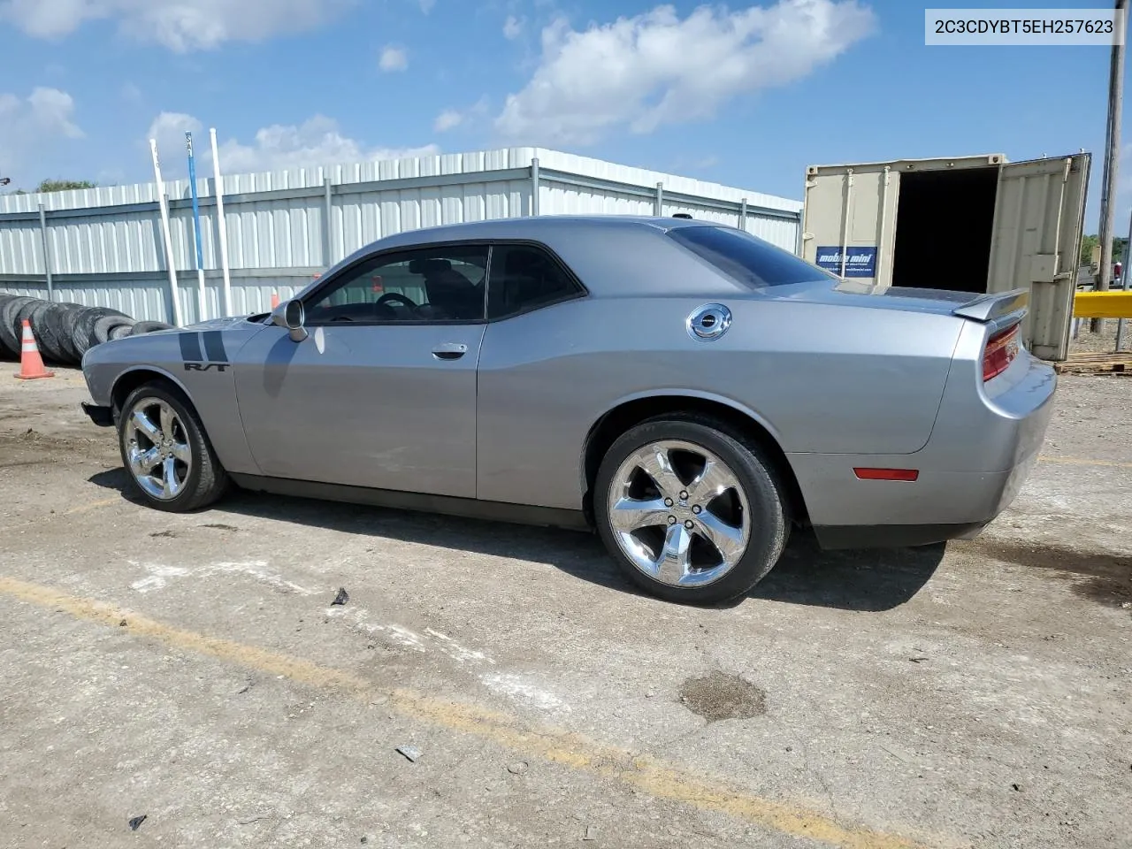 2014 Dodge Challenger R/T VIN: 2C3CDYBT5EH257623 Lot: 52236904